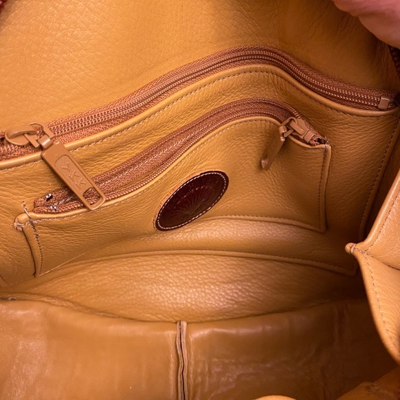 NWOT Bar Harbor Croc leather triangle crossbody - Picture 9 of 11